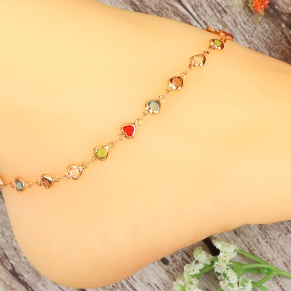 "Dainty Anklet for Women – Elegant Everyday Jewelry & Perfect Gift | MLCRC1307 - Picture 8 of 10